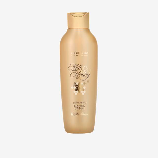 Sữa Tắm Sữa Và Mật Ong Milk And Honey Gold Pampering Shower Cream Cấp Ẩm Và Nuôi Dưỡng Da 250ml - 35960 Oriflame