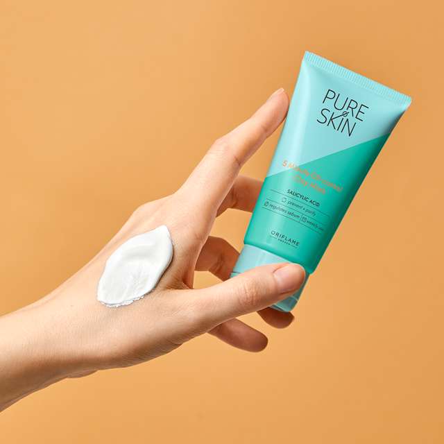 Mặt nạ đất sét Pure Skin 5 Minute Oil control Clay Mask cho da dầu/ da mụn 50ml - 41674 Oriflame