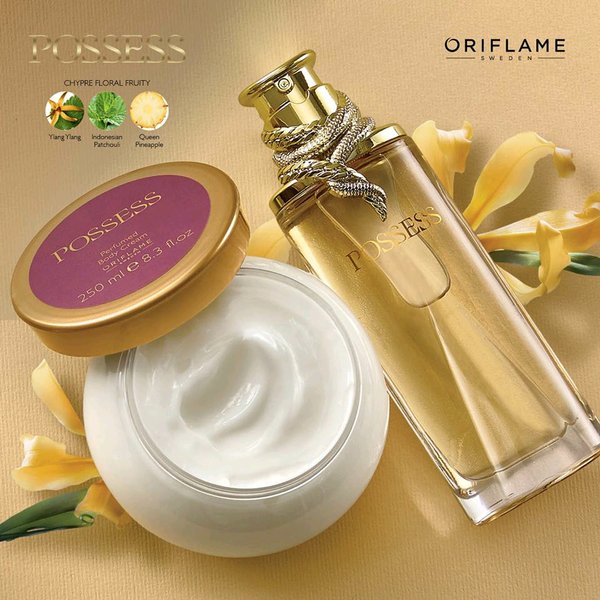 Combo Nước Hoa & Dưỡng thể Possess Oriflame