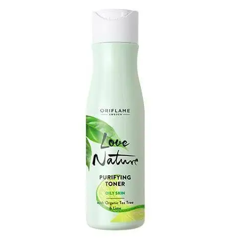 Nước Cân Bằng Độ Ẩm Love Nature Trà Xanh Và Chanh Cho Da Dầu – 34843 Oriflame –150ml