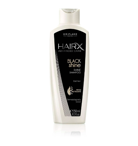 Dầu gội cho tóc nhuộm HairX Advanced Care Brilliant Black Shine Shampoo – 32911 Oriflame