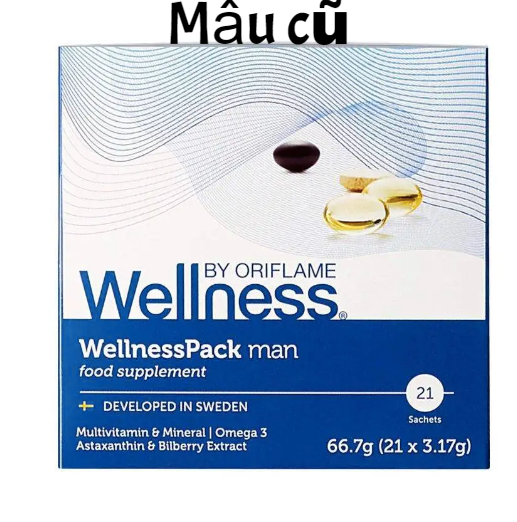 Thực phẩm dinh dưỡng Wellosophy WellnessPack man dành cho nam – 38836 Oriflame