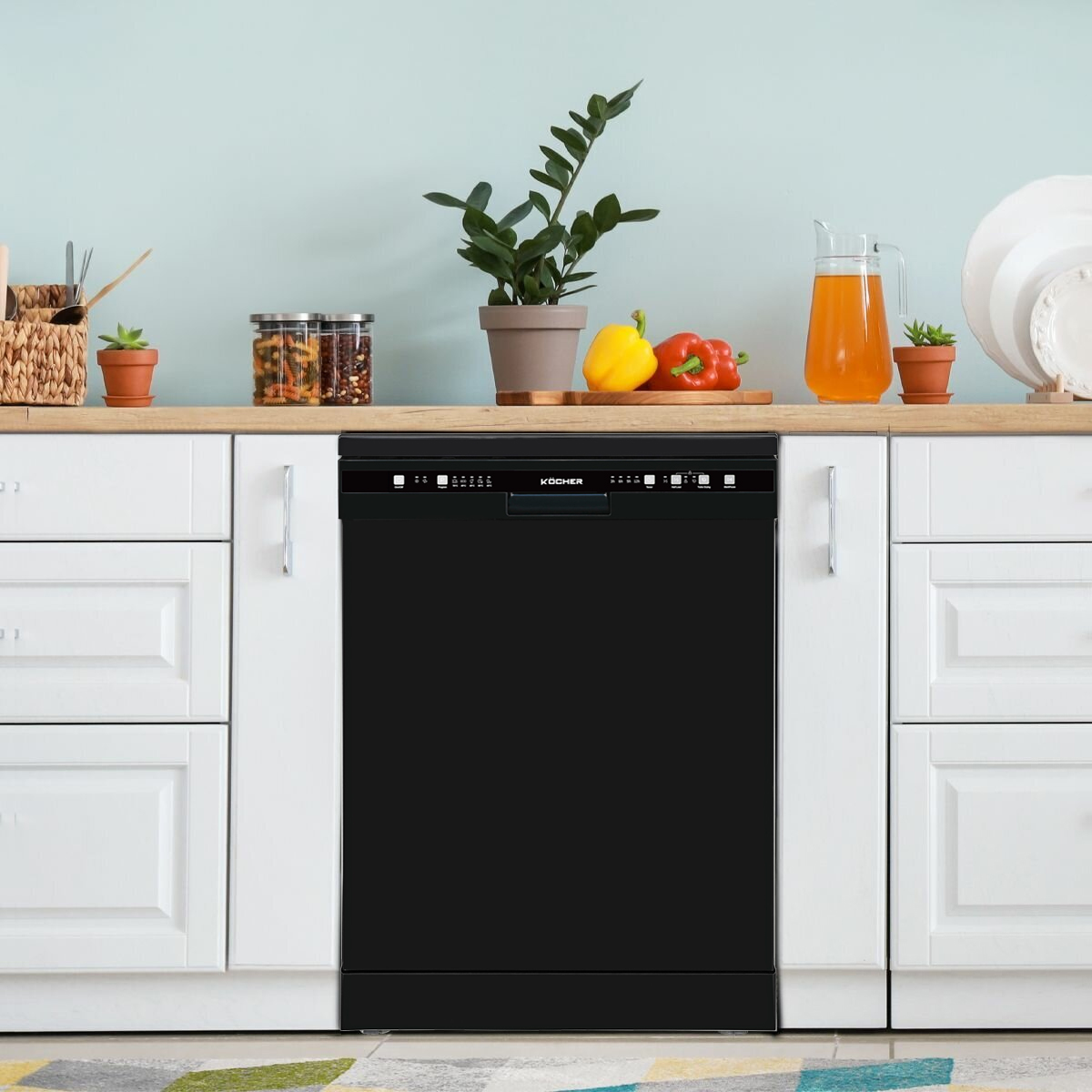 Đánh giá chi tiết máy rửa bát chính hãng Kocher KDEU-8818BL: Sang trọng, mạnh mẽ và thông minh