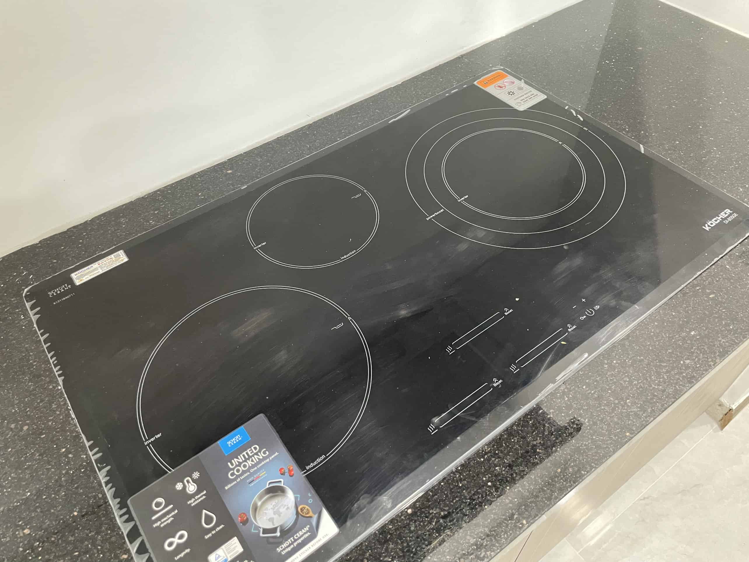 Bếp từ kocher ba vùng nấu