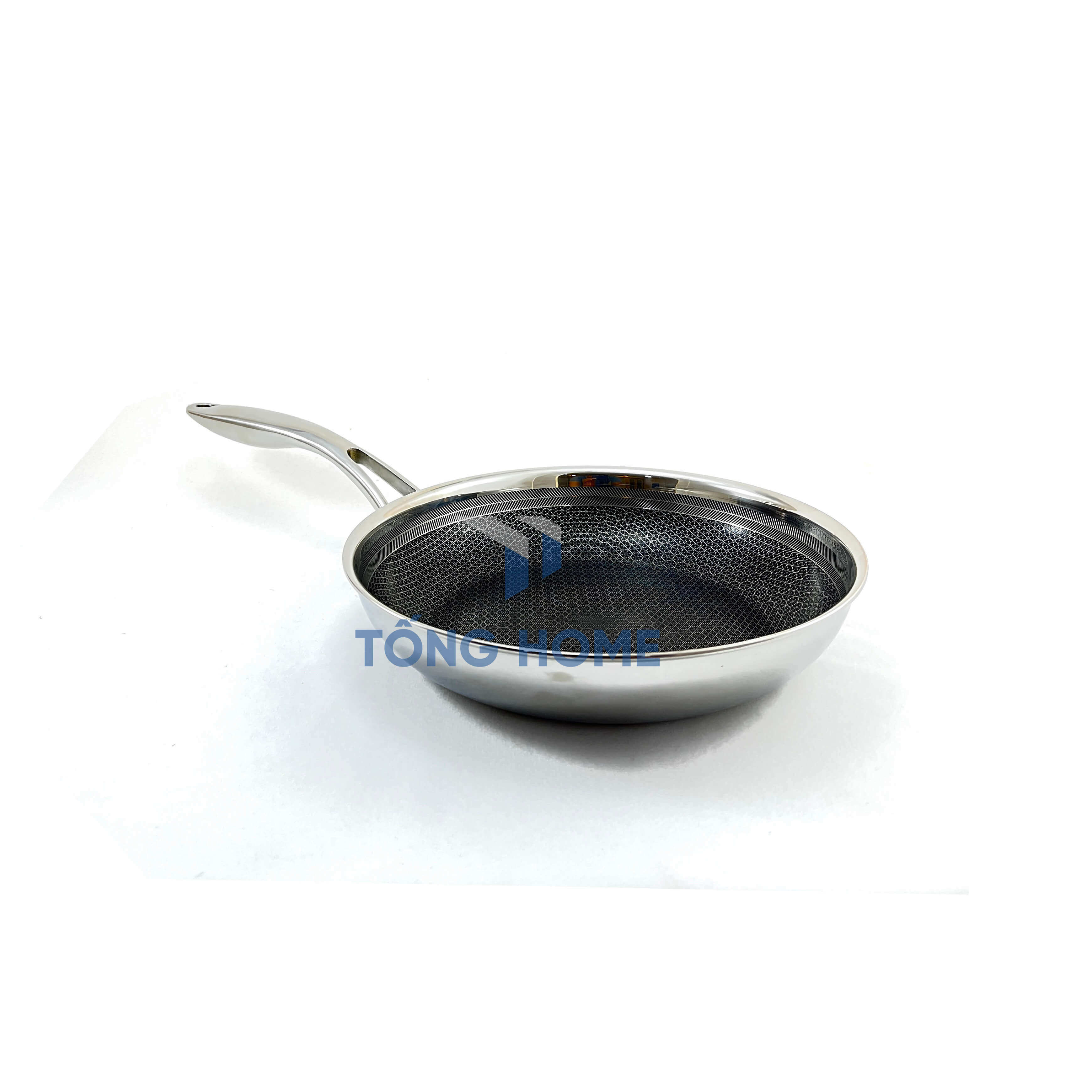 Chảo Blackcube inox 3 lớp đáy từ chống dính Kims Cook