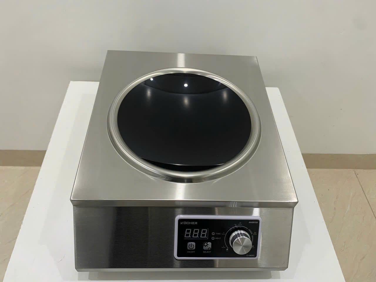 Bếp từ công nghiệp Kocher CI-3600C mặt lõm cho nhà hàng, quán ăn