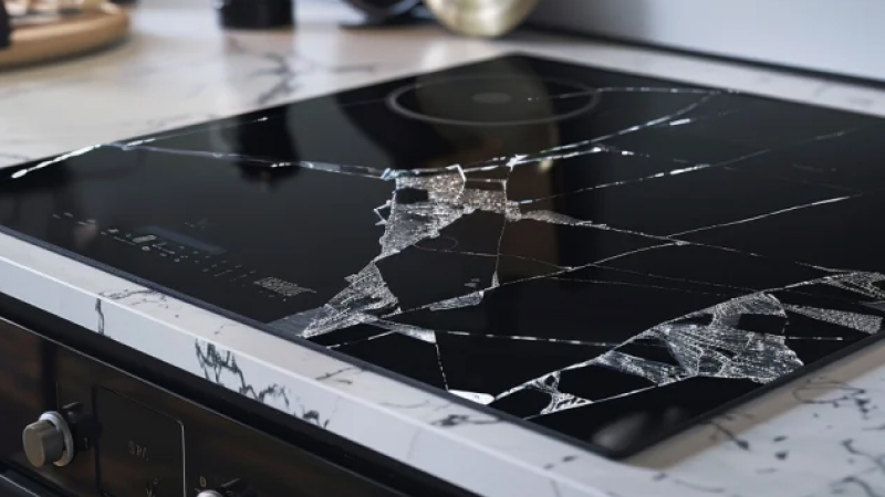  Làm Sao Khi Phát Hiện Mặt Kính Bếp Từ Bị Nứt? - Phản Ứng Nhanh, An Toàn Tuyệt Đối