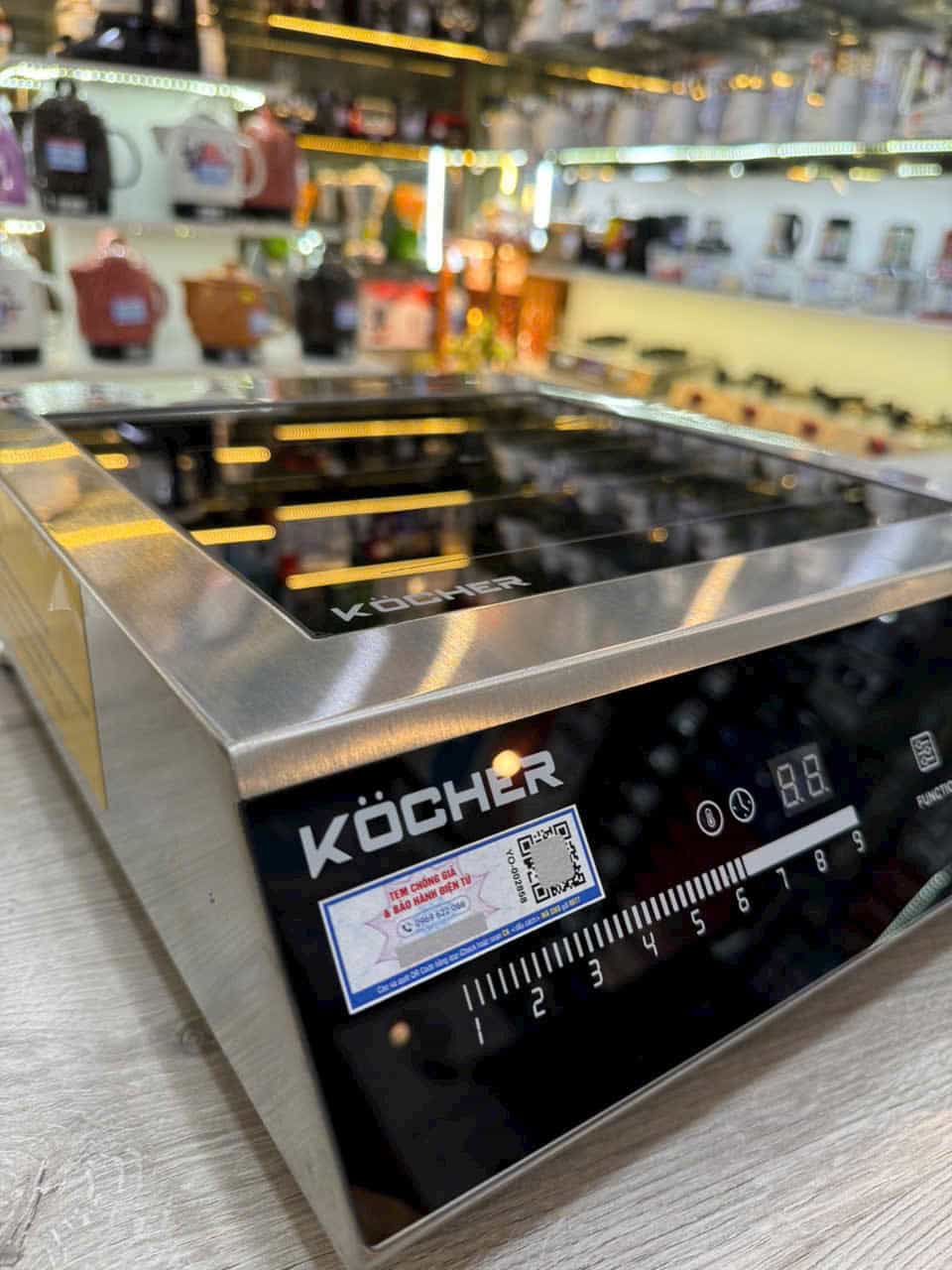 hình ảnh bảng điều khiển bếp kocher CI-3500F