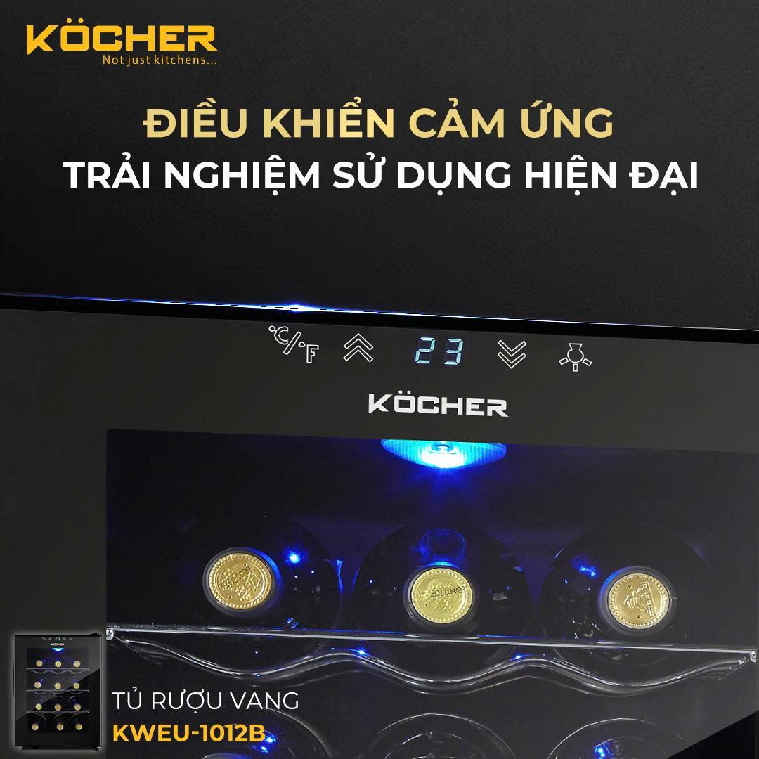 Điều Khiển Cảm Ứng & Bảo Vệ Rượu Toàn Diện