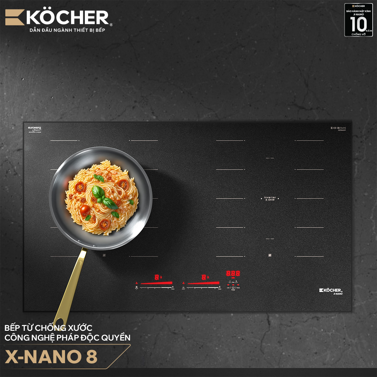 Bếp từ Kocher X-Nano 8