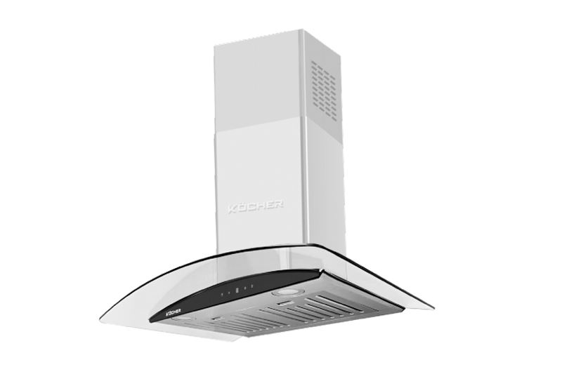 Máy hút mùi kính cong Kocher K-228Pro (70cm) công suất hút khỏe