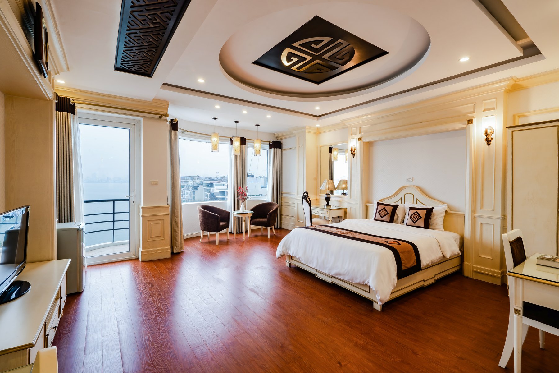 Simple and noble: the charm is hidden inside the Wild Lotus Apartments