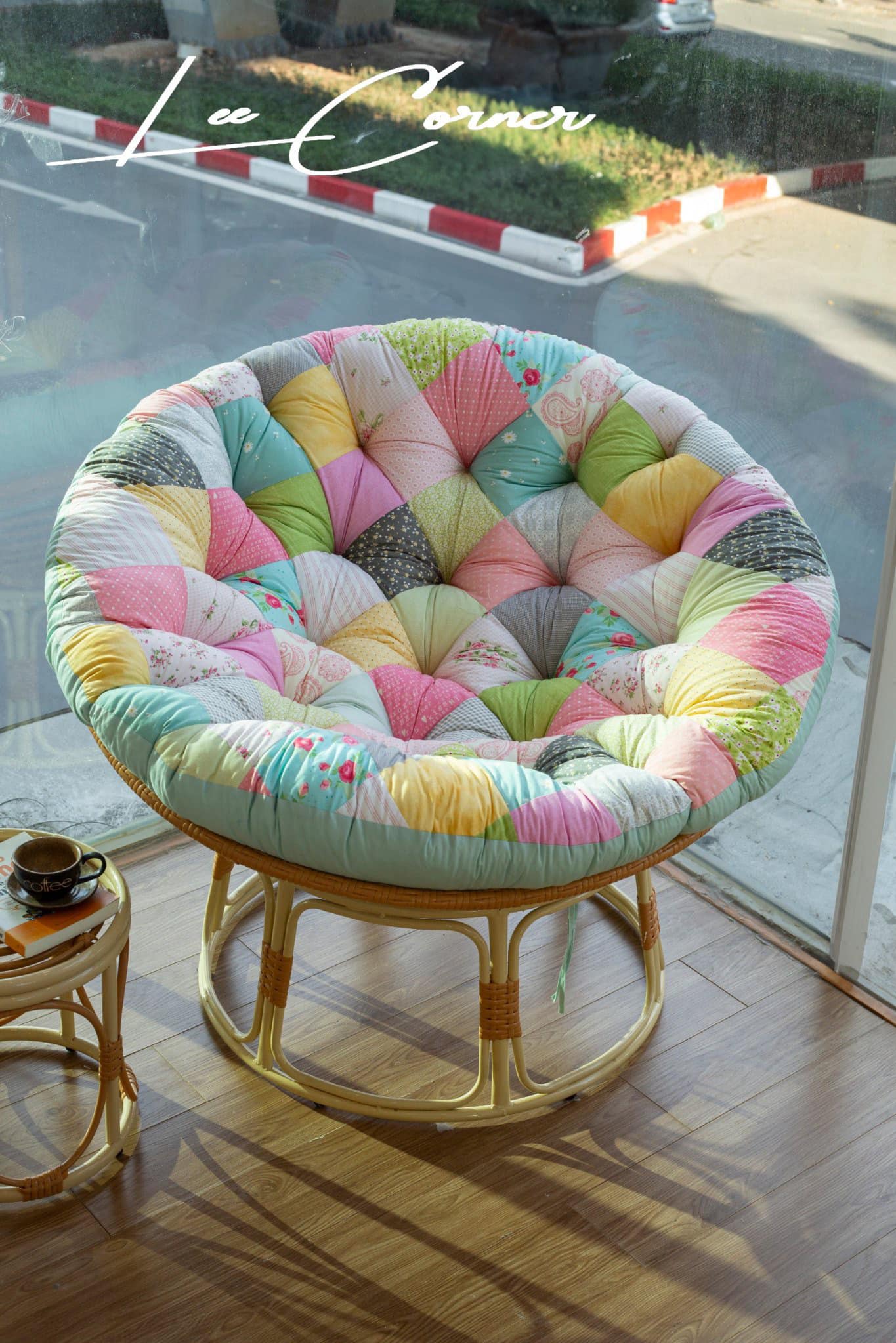 Ghế Papasan, trang trí decor phòng khách, phòng ngủ