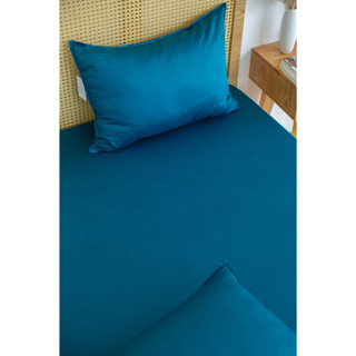 Ga giường Lụa Modal cao cấp LEE CORNER màu trơn, ga nệm 1m8 x 2m