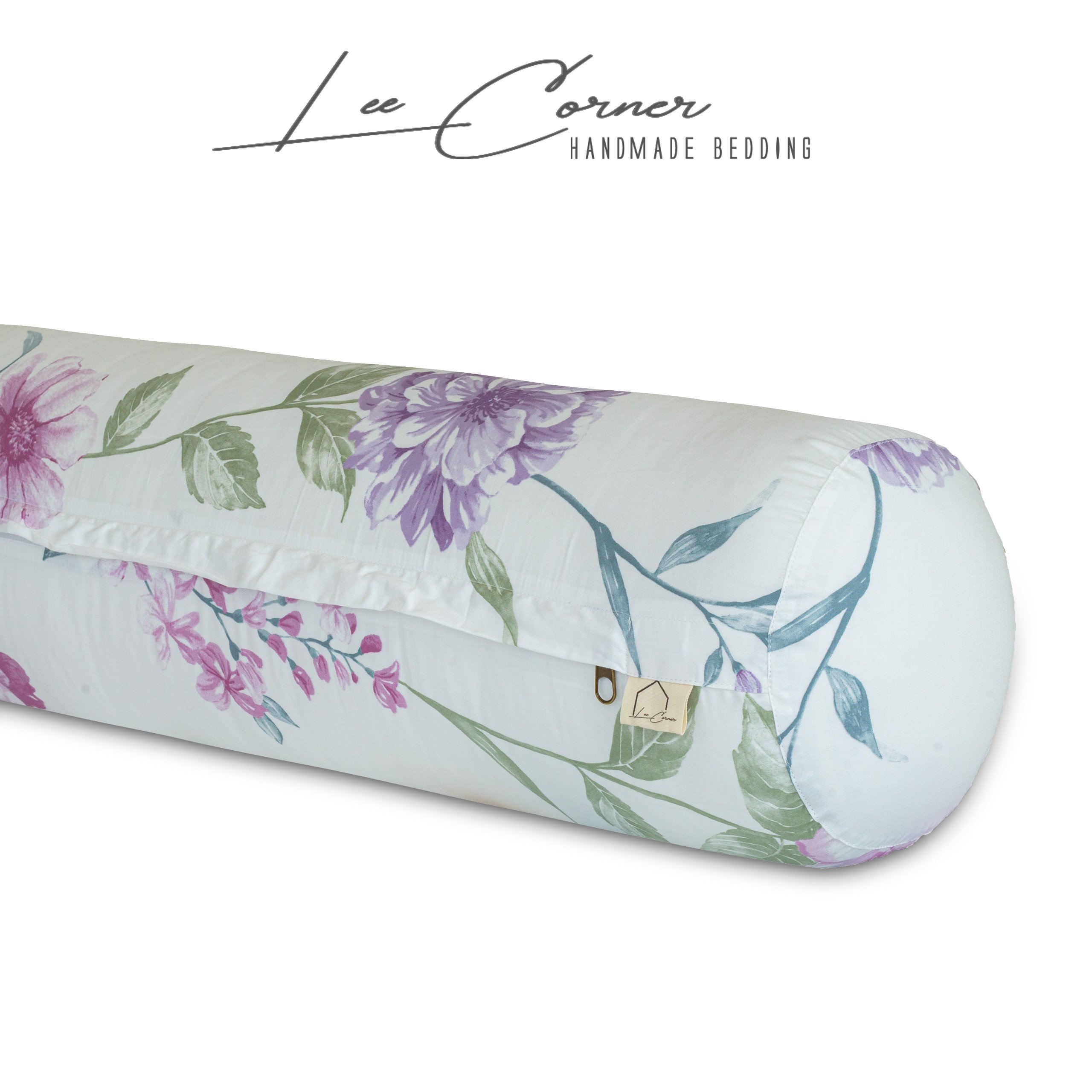 Vỏ gối ôm lụa modal cao cấp LEE CORNER họa tiết, mềm mịn đủ size 60x80cm, 70x100cm