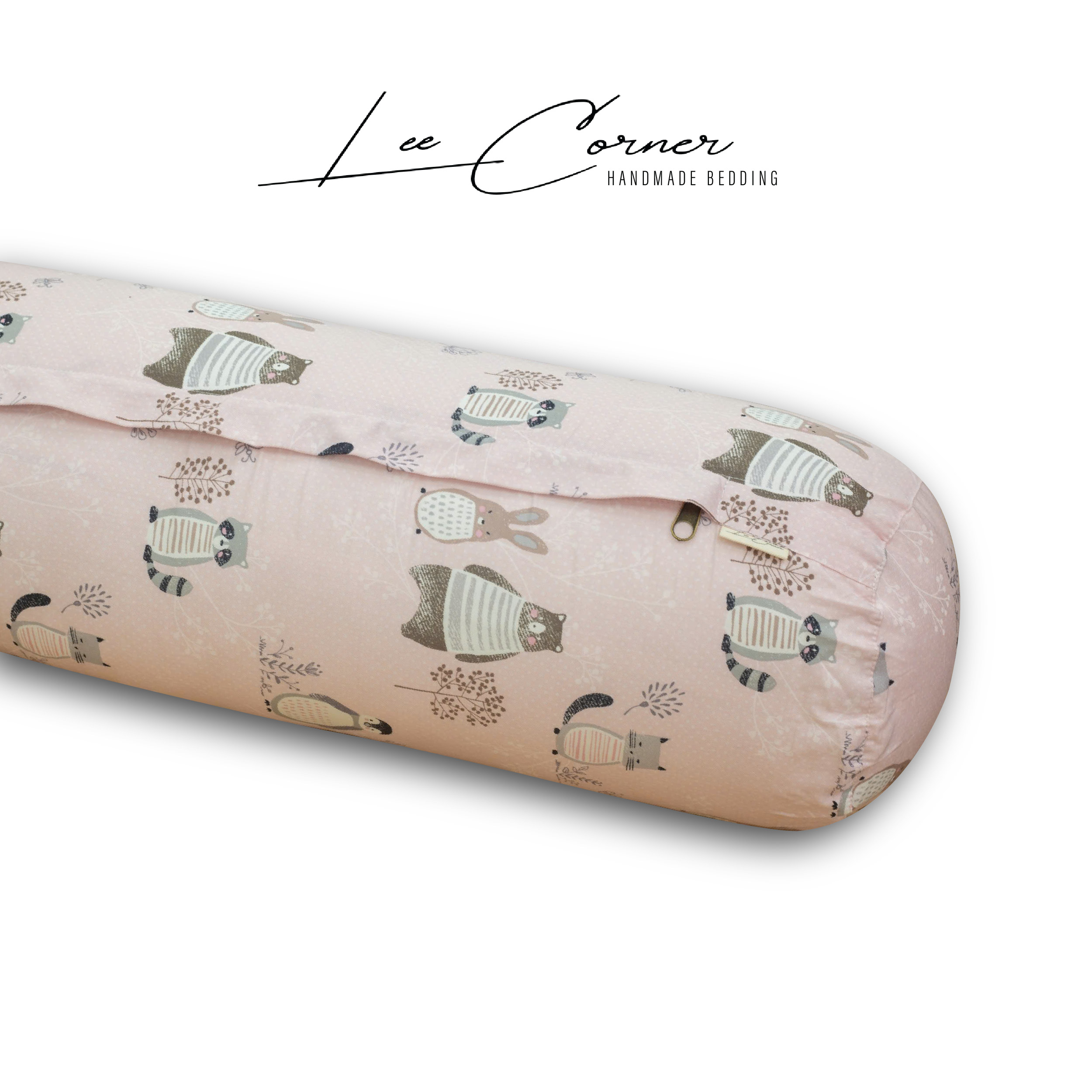 Vỏ gối ôm lụa modal cao cấp LEE CORNER họa tiết, mềm mịn đủ size 60x80cm, 70x100cm