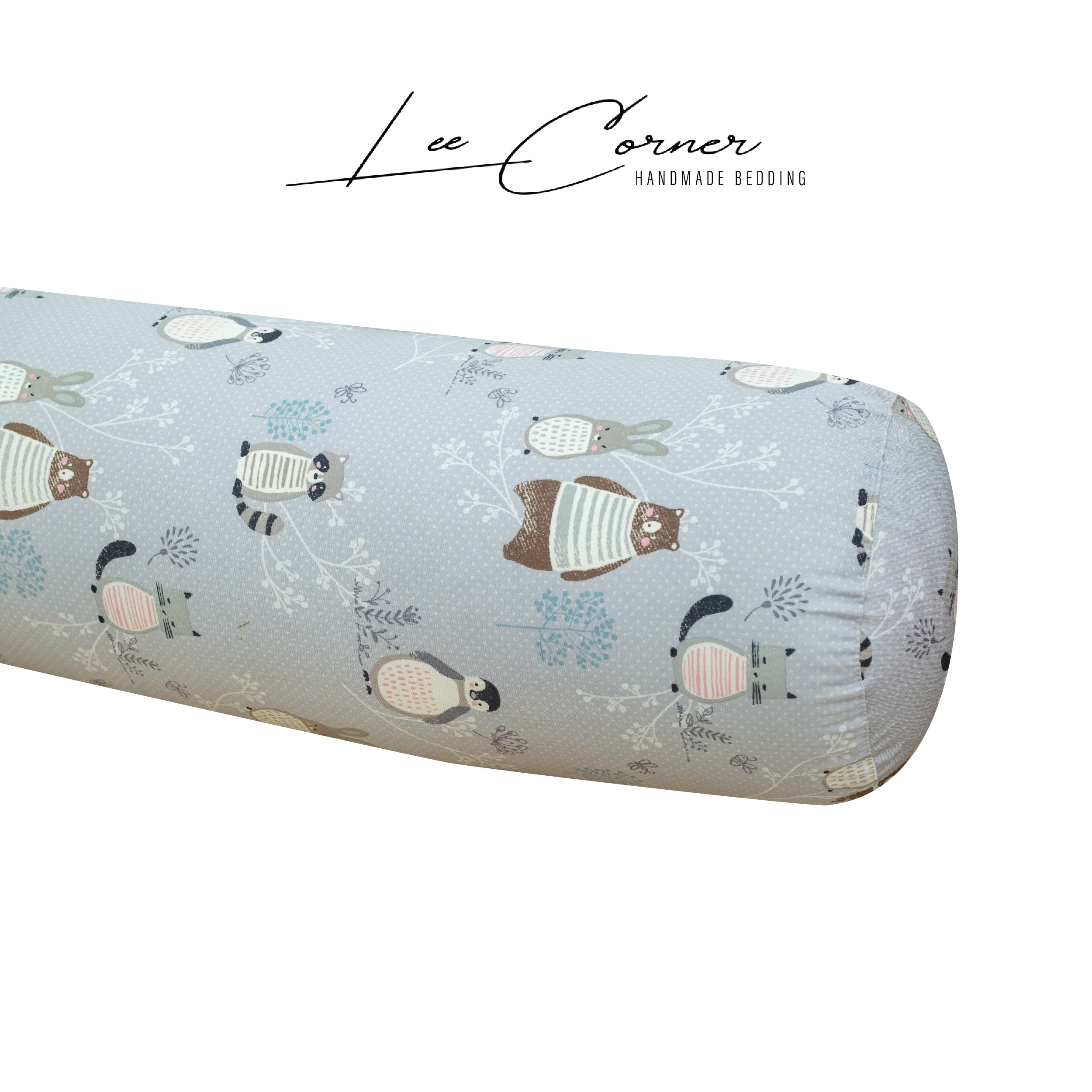 Vỏ gối ôm lụa modal cao cấp LEE CORNER họa tiết, mềm mịn đủ size 60x80cm, 70x100cm