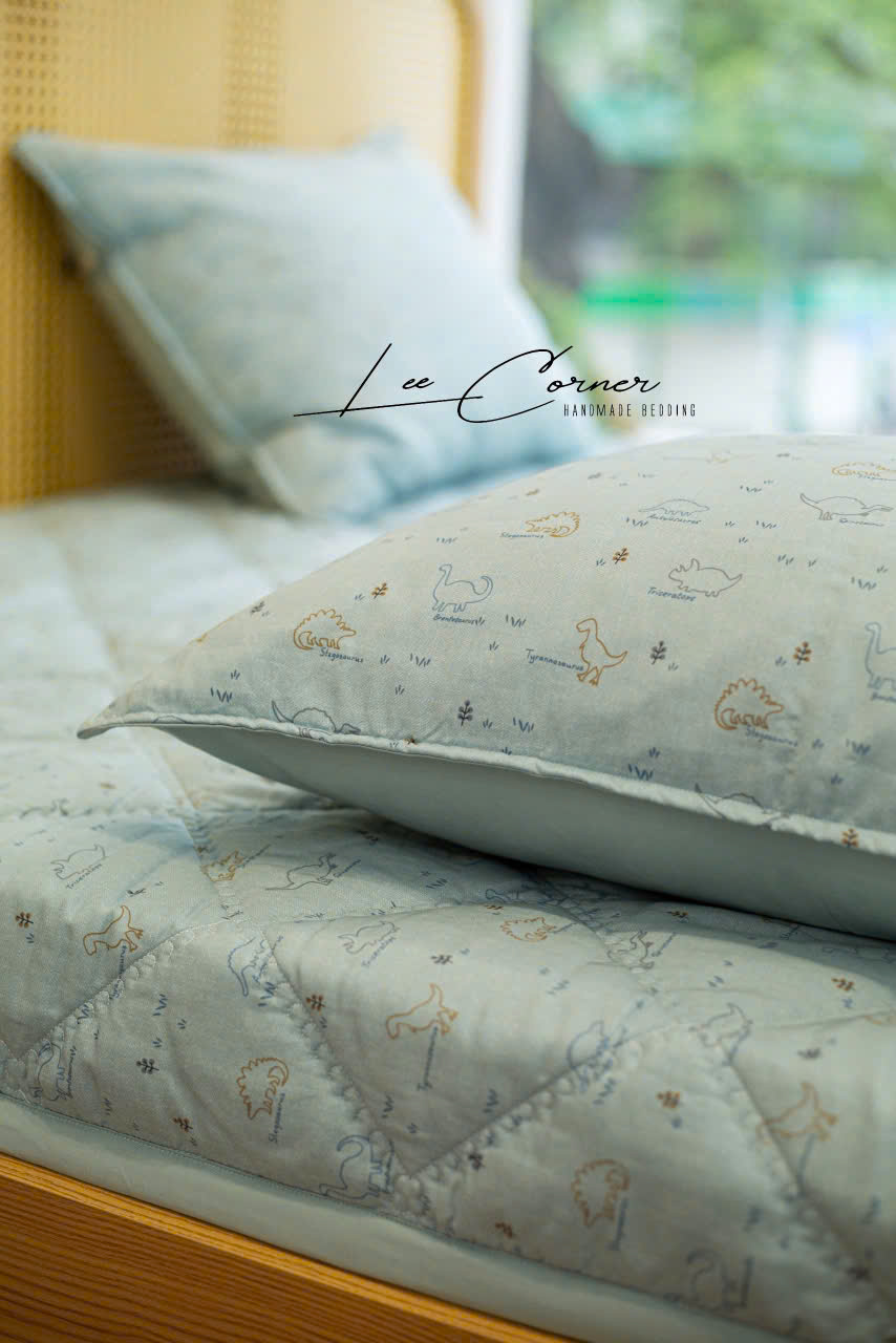 Tấm Trải Modal Micro, Ga chần bông LEE CORNER, Topper chần bông cao cấp kích thước 1m6 1m8 2m2, may theo yêu cầu