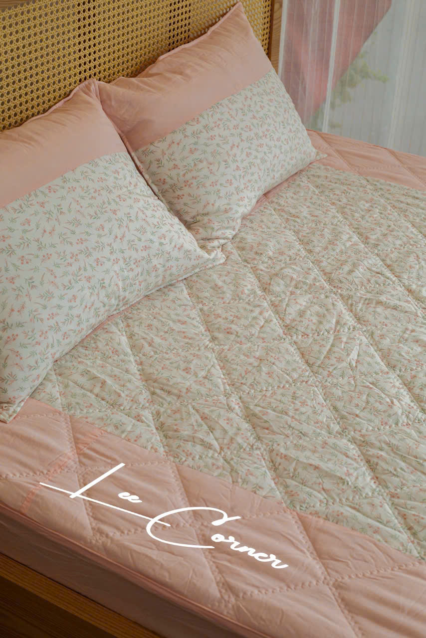 Ga chần bông Modal Micro, LEE CORNER, ga chần bông cao cấp, ga giường chần bông kích thước 1m6 1m8 2m2, may theo yêu cầu