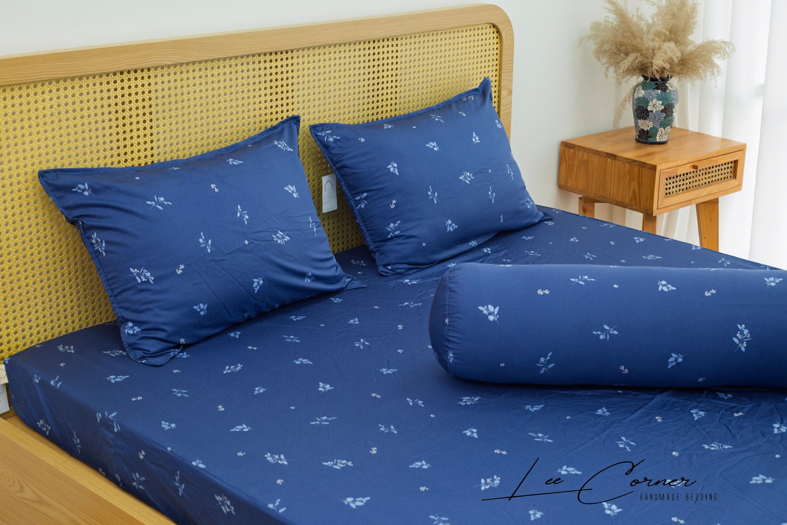 Ga giường Modal cao cấp LEE CORNER 1m6 1m8 2m2x2m kháng khuẩn, mềm mại, thoáng mát, điều hòa nhiệt độ (may đo riêng)