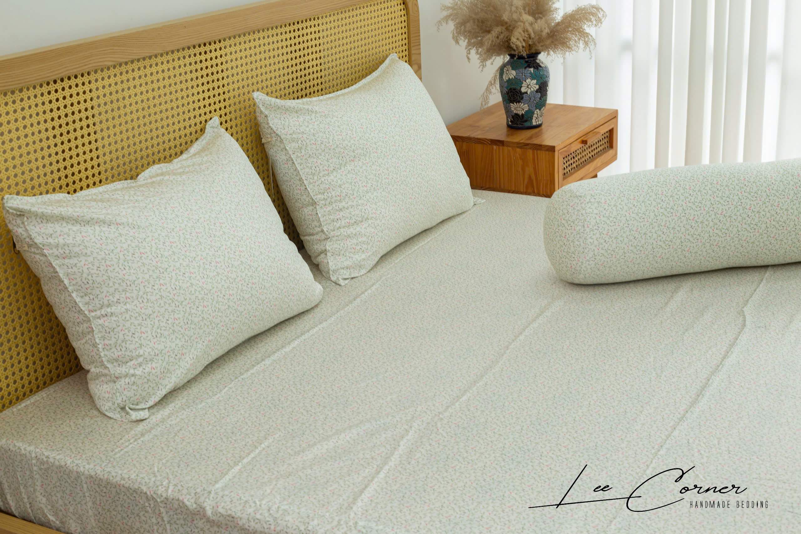 Ga giường Modal cao cấp LEE CORNER 1m6 1m8 2m2x2m kháng khuẩn, mềm mại, thoáng mát, điều hòa nhiệt độ (may đo riêng)