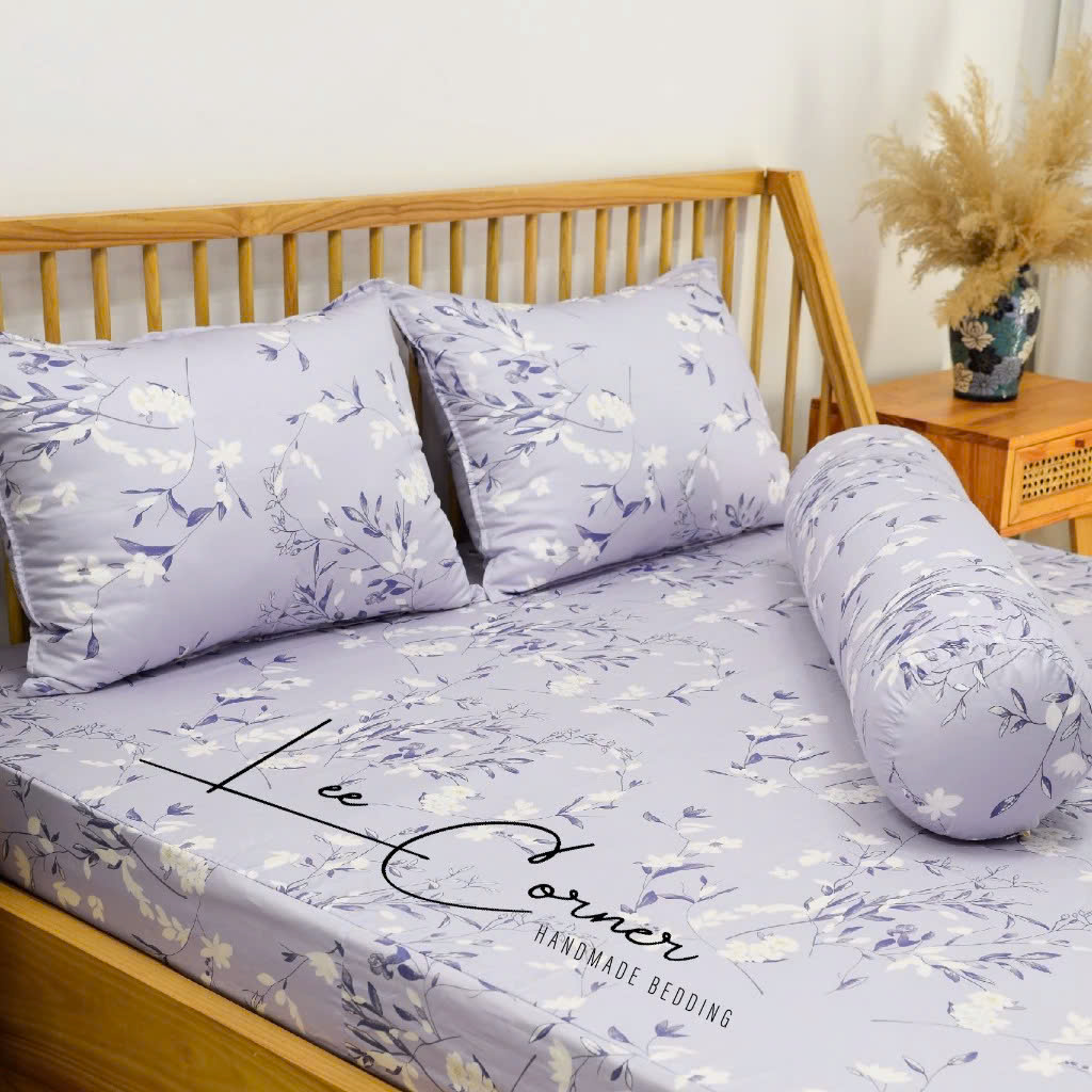 Vỏ chăn cotton, bộ chăn gối 3 món Nhiều họa tiết LEE CORNER, vải Cotton Hàn 100% Cotton cao cấp, chăn hè thoáng mát