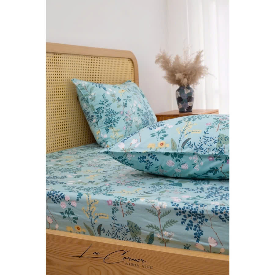 Ga giường đơn cho bé 1m2,1m4, 1m5x2m vải modal Hàn cao cấp LEE CORNER, vải kháng khuẩn, mềm mại, thoáng mát