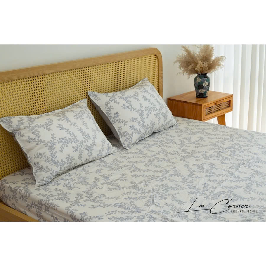 Ga giường đơn cho bé 1m2,1m4, 1m5x2m vải modal Hàn cao cấp LEE CORNER, vải kháng khuẩn, mềm mại, thoáng mát
