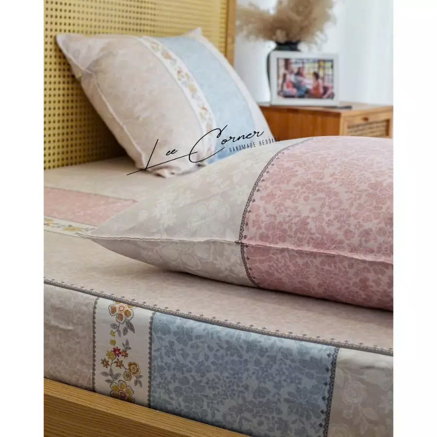 BỘ CHĂN GỐI LỤA MODAL HÀN CAO CẤP LÓT BÔNG 2mx2m2