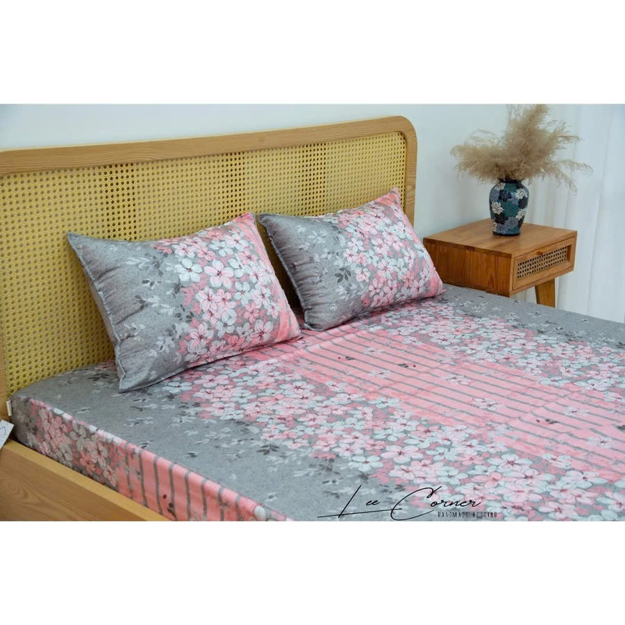 BỘ CHĂN GỐI LỤA MODAL HÀN CAO CẤP LÓT BÔNG 2mx2m2