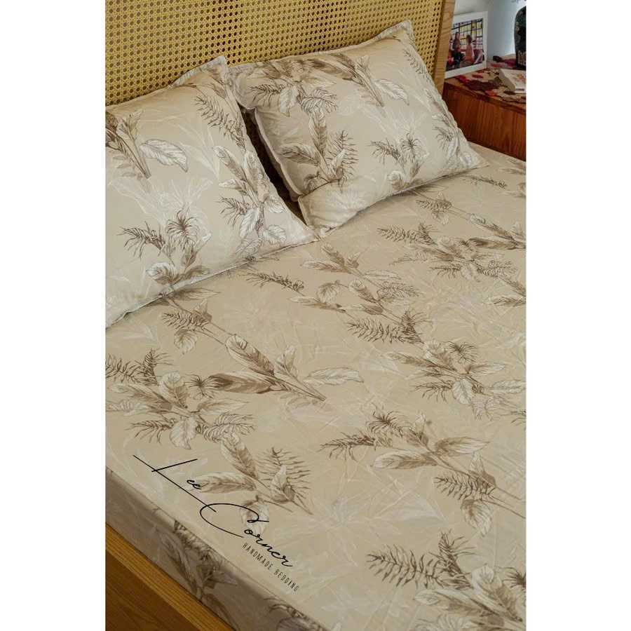 Ga giường đơn cho bé 1m2,1m4, 1m5x2m vải modal Hàn cao cấp LEE CORNER, vải kháng khuẩn, mềm mại, thoáng mát