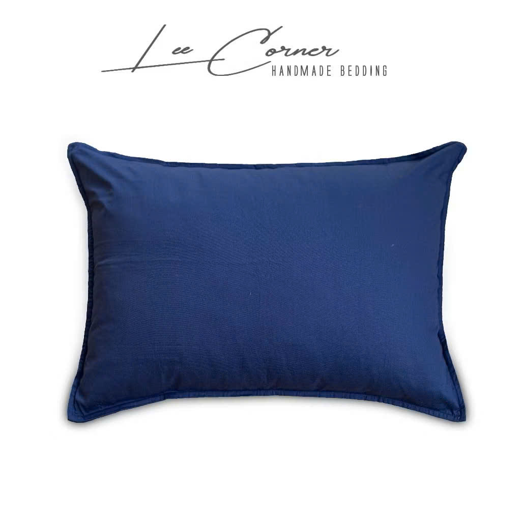 Vỏ gối Lụa Modal mầu trơn LEE CORNER cao cấp, áo gối nằm đủ size 25x35cm, 35x50cm 40x60cm 50x70cm 48x74cm