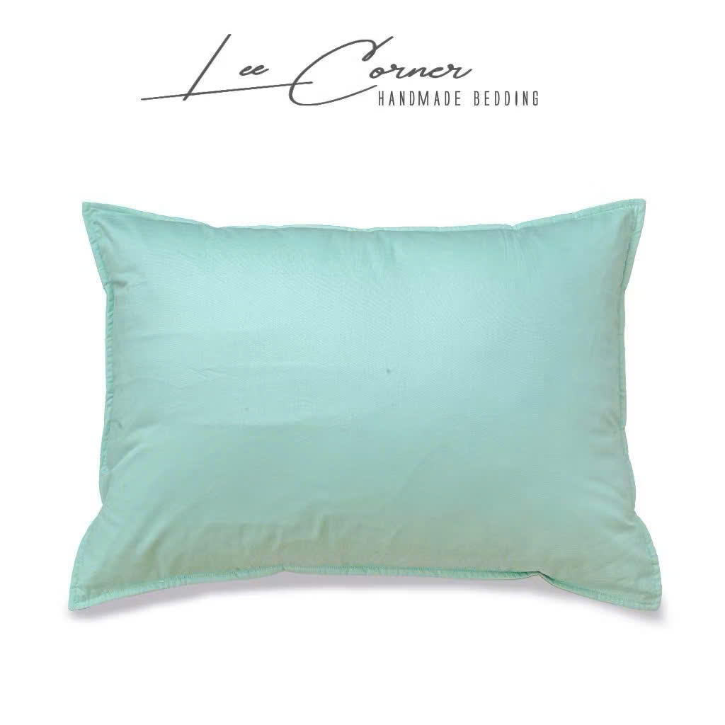 Vỏ gối Lụa Modal mầu trơn LEE CORNER cao cấp, áo gối nằm đủ size 25x35cm, 35x50cm 40x60cm 50x70cm 48x74cm