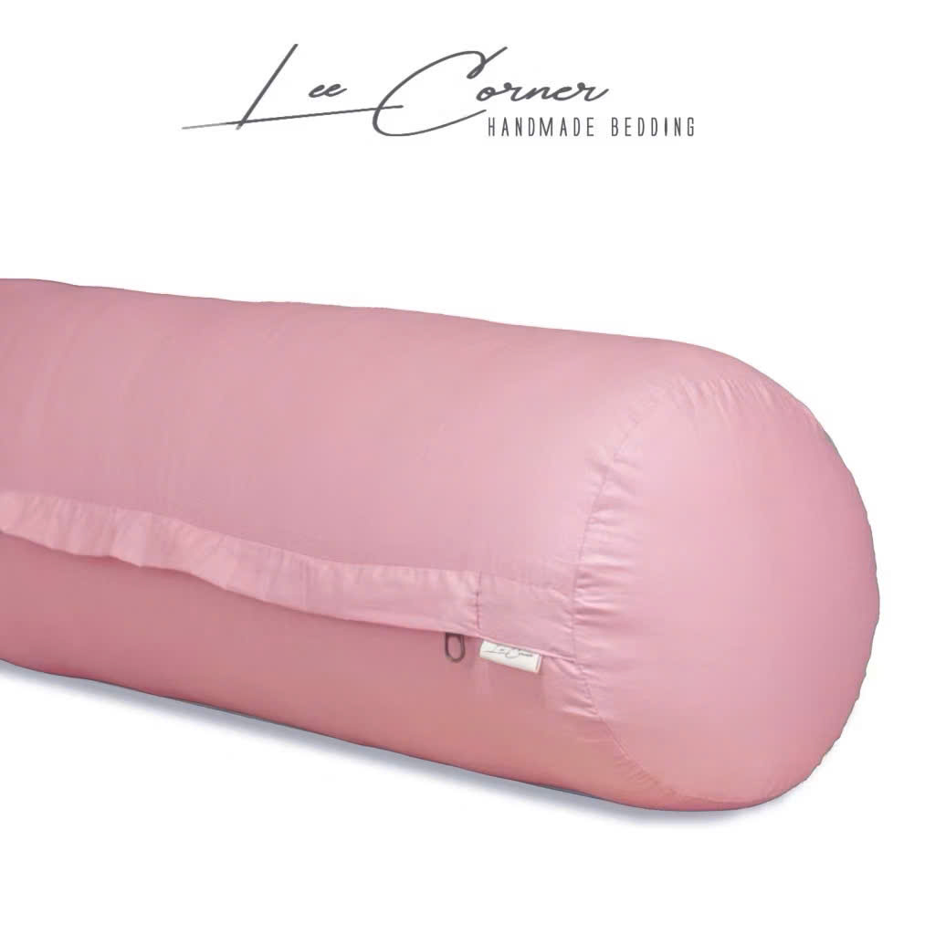 Vỏ Gối Ôm Modal cao cấp LEE CORNER mầu trơn, mềm mịn đủ size 60x80cm, 70x100cm