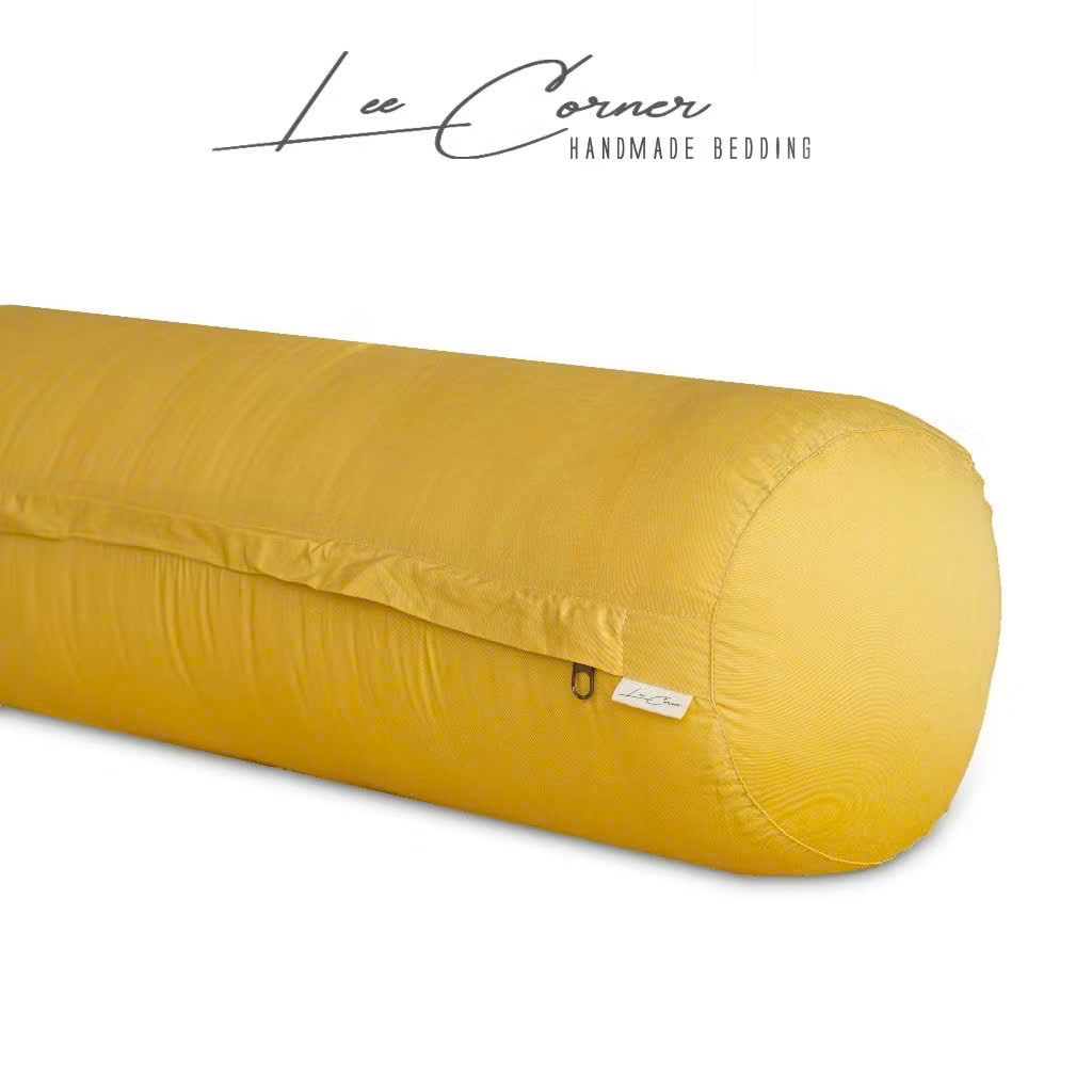Vỏ Gối Ôm Modal cao cấp LEE CORNER mầu trơn, mềm mịn đủ size 60x80cm, 70x100cm