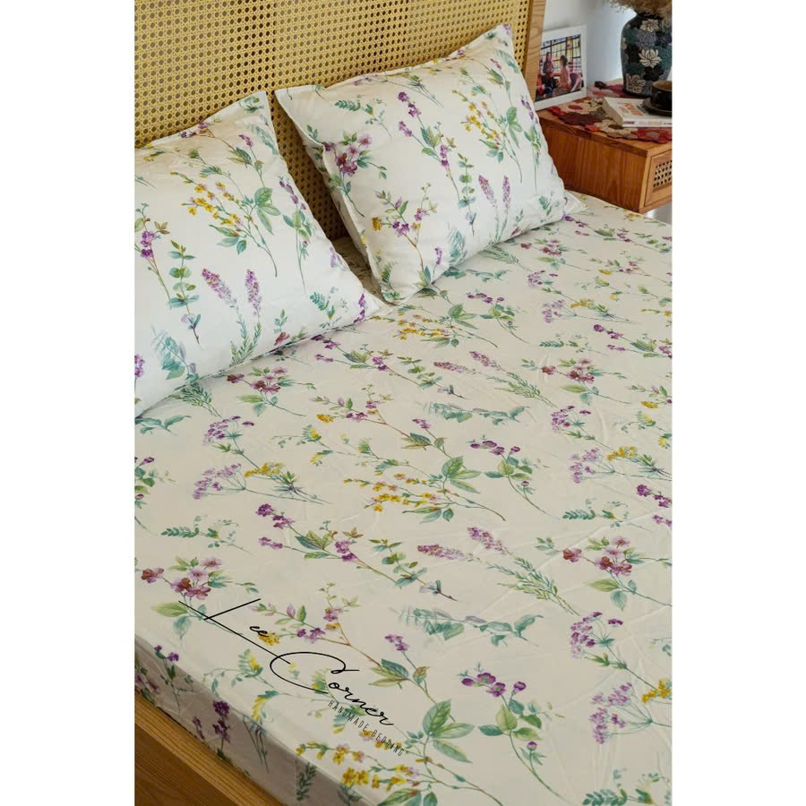 Ga giường Modal cao cấp LEE CORNER 1m6 1m8 2m2x2m kháng khuẩn, mềm mại, thoáng mát, điều hòa nhiệt độ (may đo riêng)