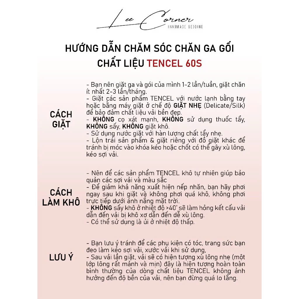 Vỏ Gối Nằm Lụa Tencel 60s Cao Cấp LEE CORNER, áo gối không khóa kéo 35x50 40x60 45x65 48x74 50x70 60x80cm (có may riêng)