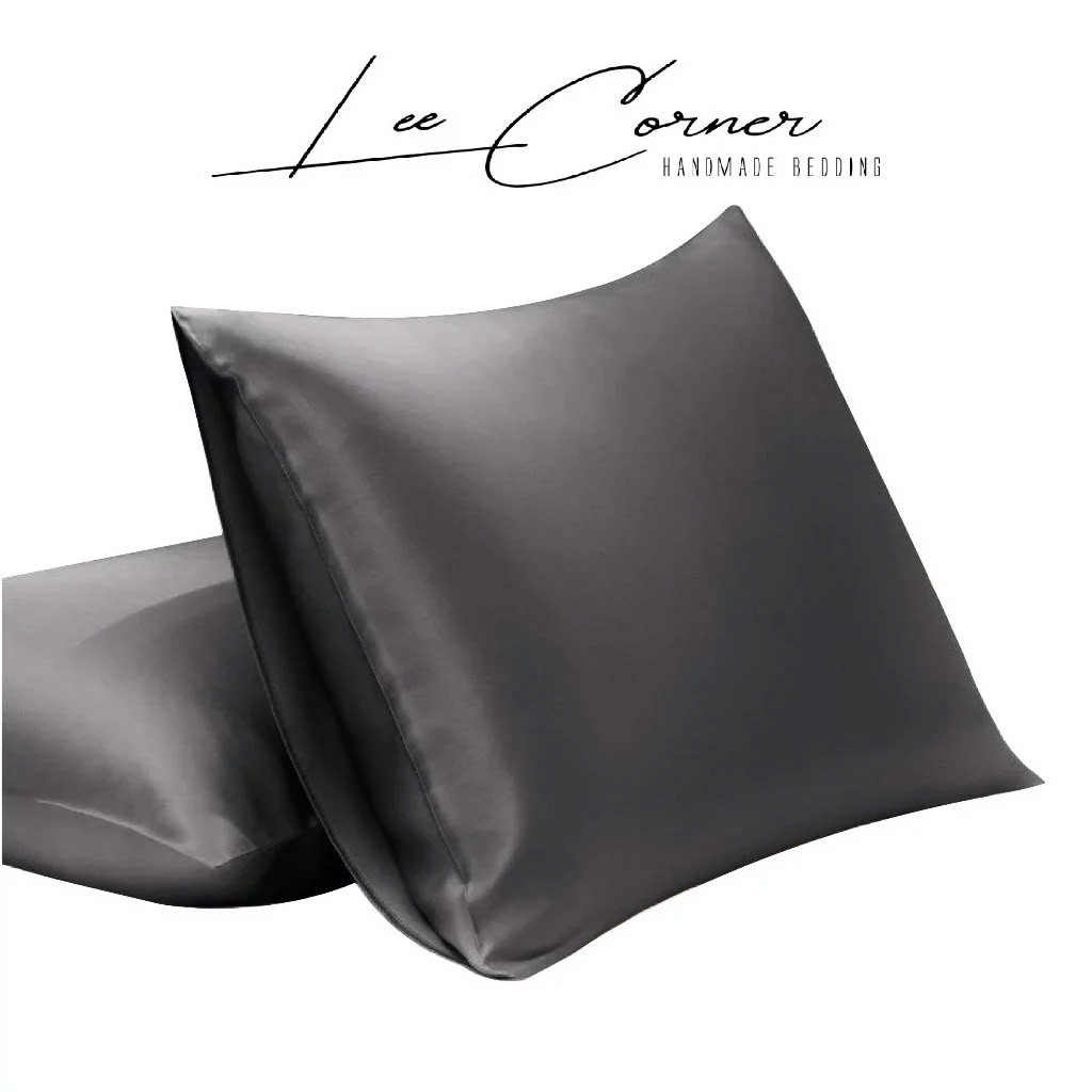 Vỏ Gối Nằm Lụa Tencel 60s Cao Cấp LEE CORNER, áo gối không khóa kéo 35x50 40x60 45x65 48x74 50x70 60x80cm (có may riêng)