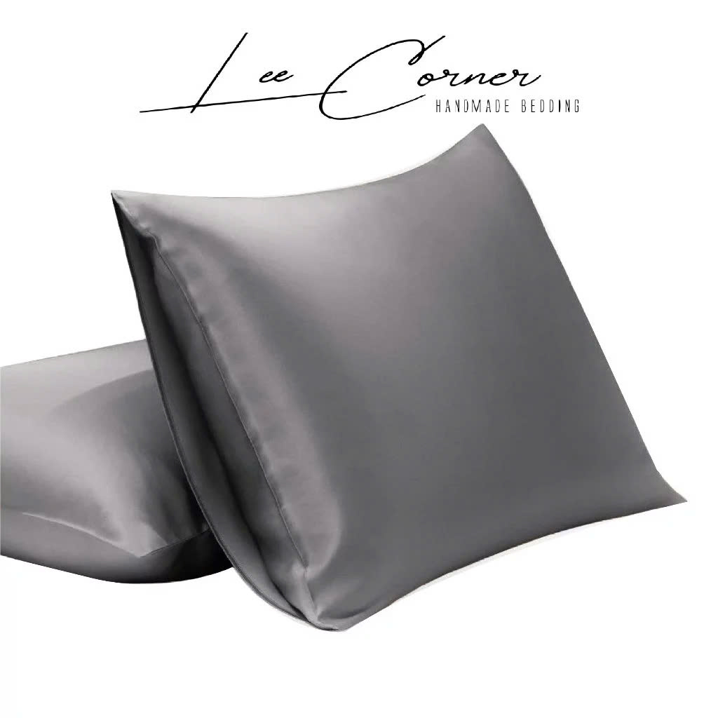 Vỏ Gối Nằm Lụa Tencel 60s Cao Cấp LEE CORNER, áo gối không khóa kéo 35x50 40x60 45x65 48x74 50x70 60x80cm (có may riêng)