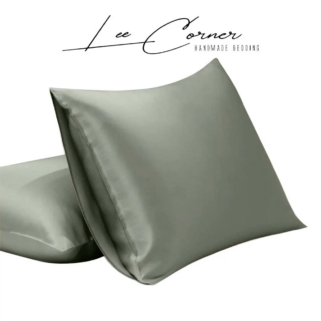 Vỏ Gối Nằm Lụa Tencel 60s Cao Cấp LEE CORNER, áo gối không khóa kéo 35x50 40x60 45x65 48x74 50x70 60x80cm (có may riêng)