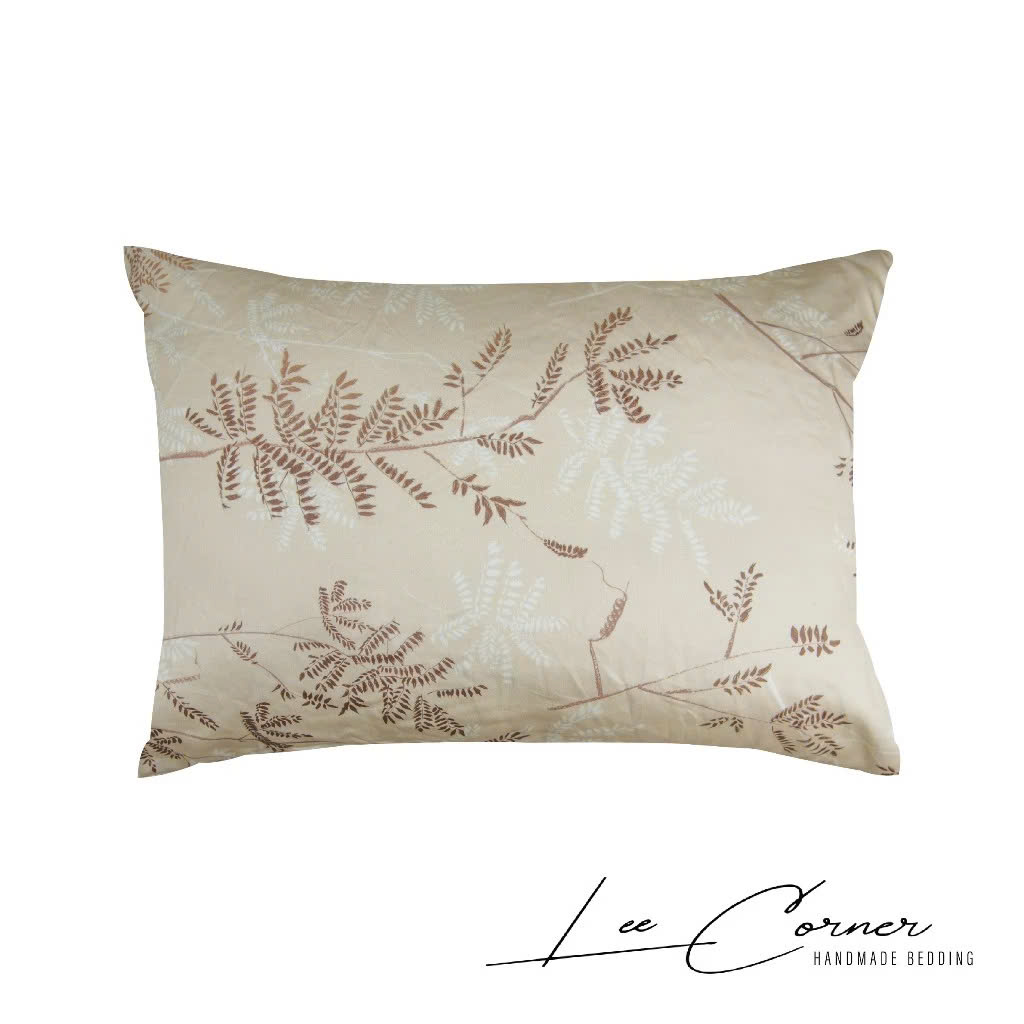 Vỏ Gối Lụa Tencel 60s Cao Cấp LEE CORNER, áo gối không khóa kéo 35x50 40x60 45x65 50x70 60x80cm (may theo yêu cầu)