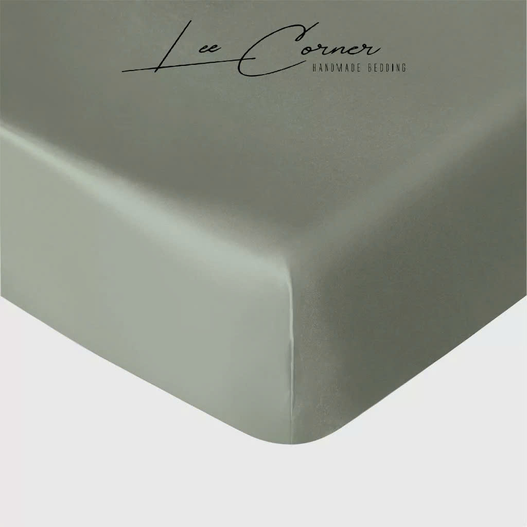 Ga giường 1m2, 1m4, 1m5x2m Lụa Tencel 60s cao cấp LEE CORNER, drap giường mềm mịn thoáng mát sang trọng (may theo yêu cầu)