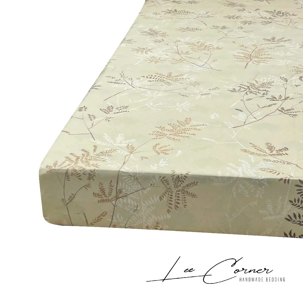 Ga giường đơn, lẻ size 1m 1m2 1m4 1m5x2m Lụa Tencel 60s cao cấp LEE CORNER, drap nệm thoáng mát cho bé(MAY THEO YÊU CẦU)