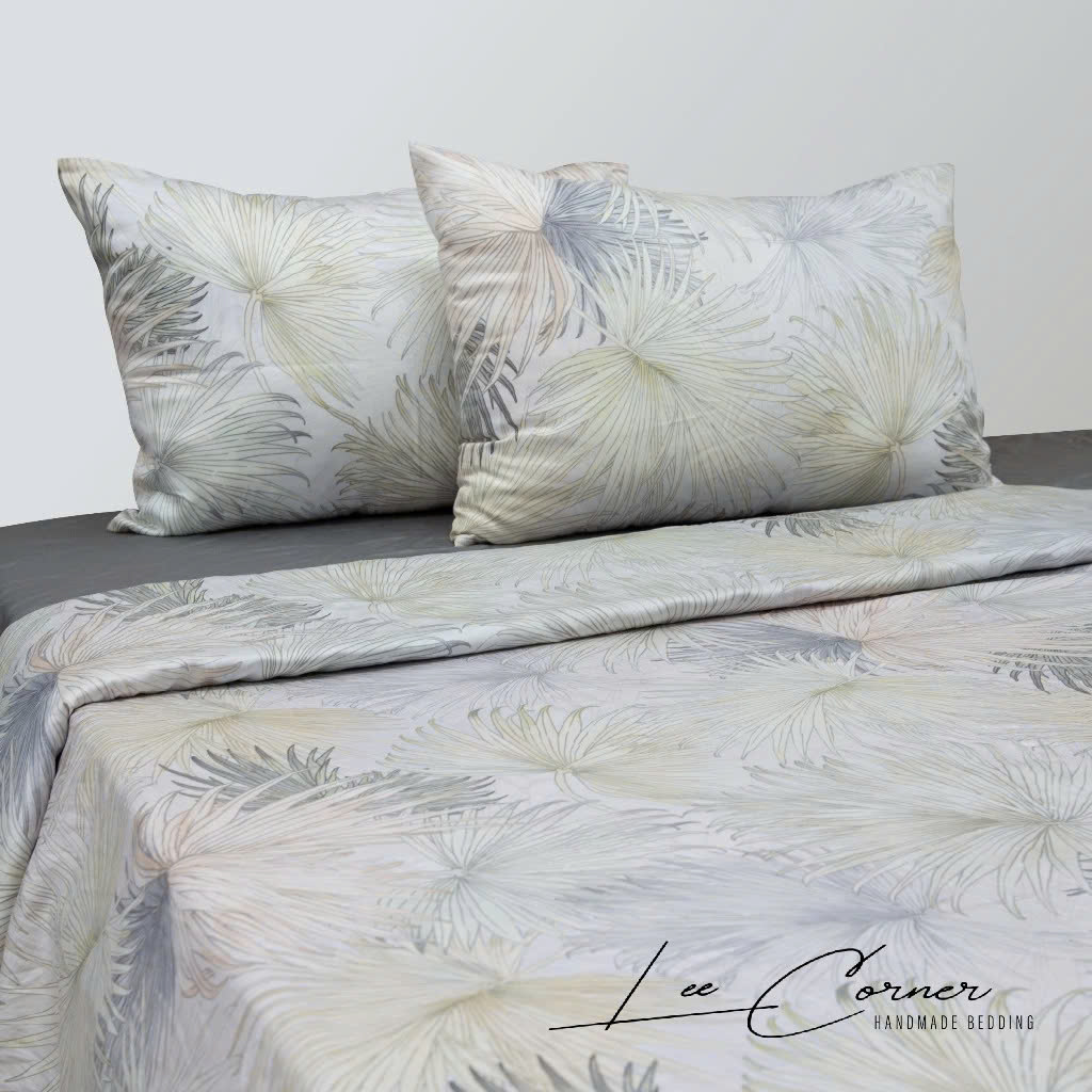 Bộ 3 món chăn gối Lụa Tencel 60s cao cấp LEE CORNER, 1 chăn 2 vỏ gối không lót bông mềm mịn thoáng mát 1m8x2m 2mx2m2 2m2x2m4