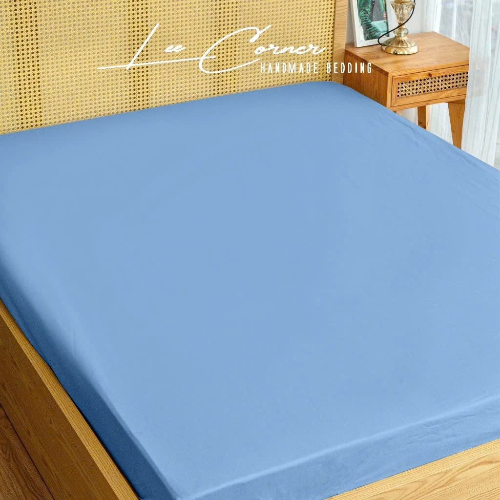 Ga chống thấm cao cấp Cotton phủ cao su non Lee Corner, chống thấm tuyệt đối dùng cho người già, trẻ em (không sột soạt)