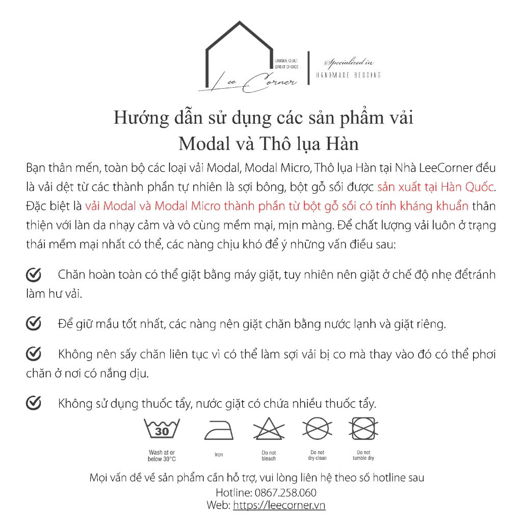 Chăn Modal Micro cao cấp, LEE CORNER, chăn lót bông, chăn lồng ruột, vải mịn, mềm, thoáng mát