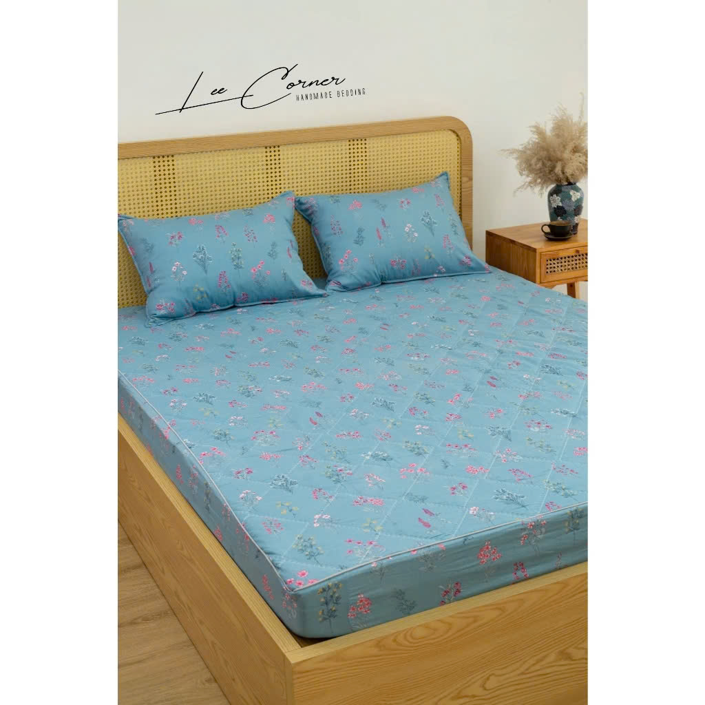 Ga chần bông Modal Micro, LEE CORNER, ga chần bông cao cấp, ga giường chần bông kích thước 1m6 1m8 2m2, may theo yêu cầu