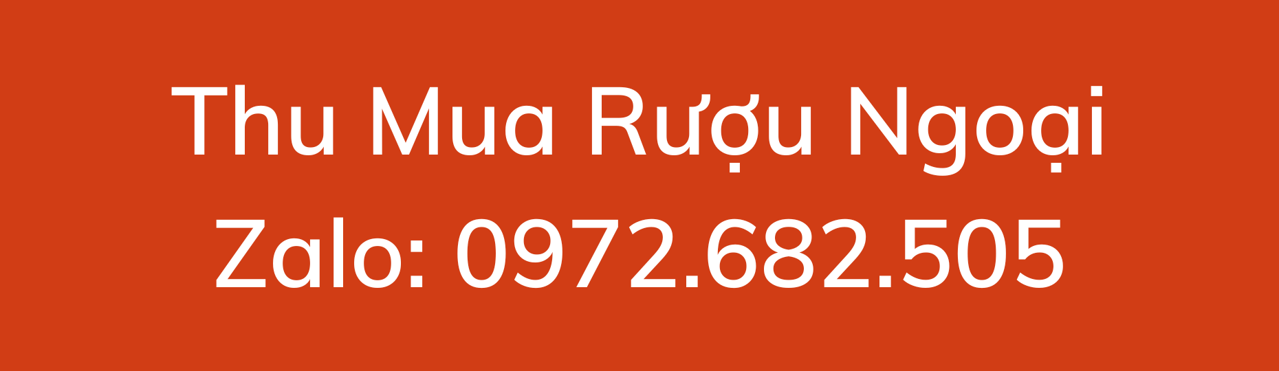 Thu mua rượu ngoại TpHCM