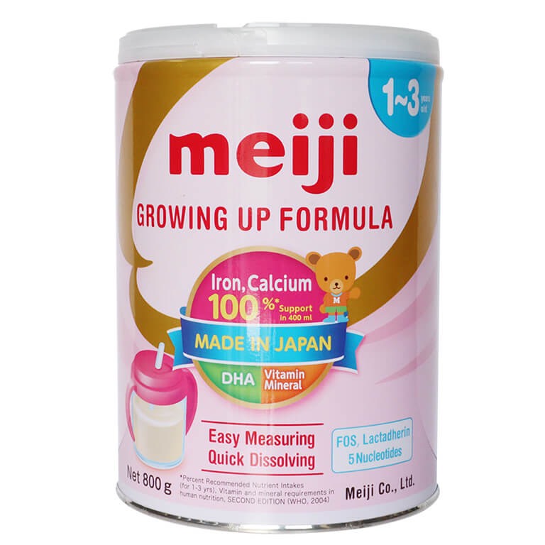 Meiji Growwing up formula 800 nhật bản cho trẻ từ 1-3 tuổi