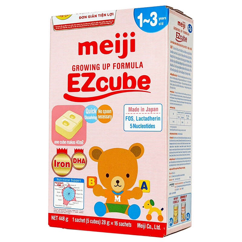 Sữa Meiji thanh 1-3 tuổi